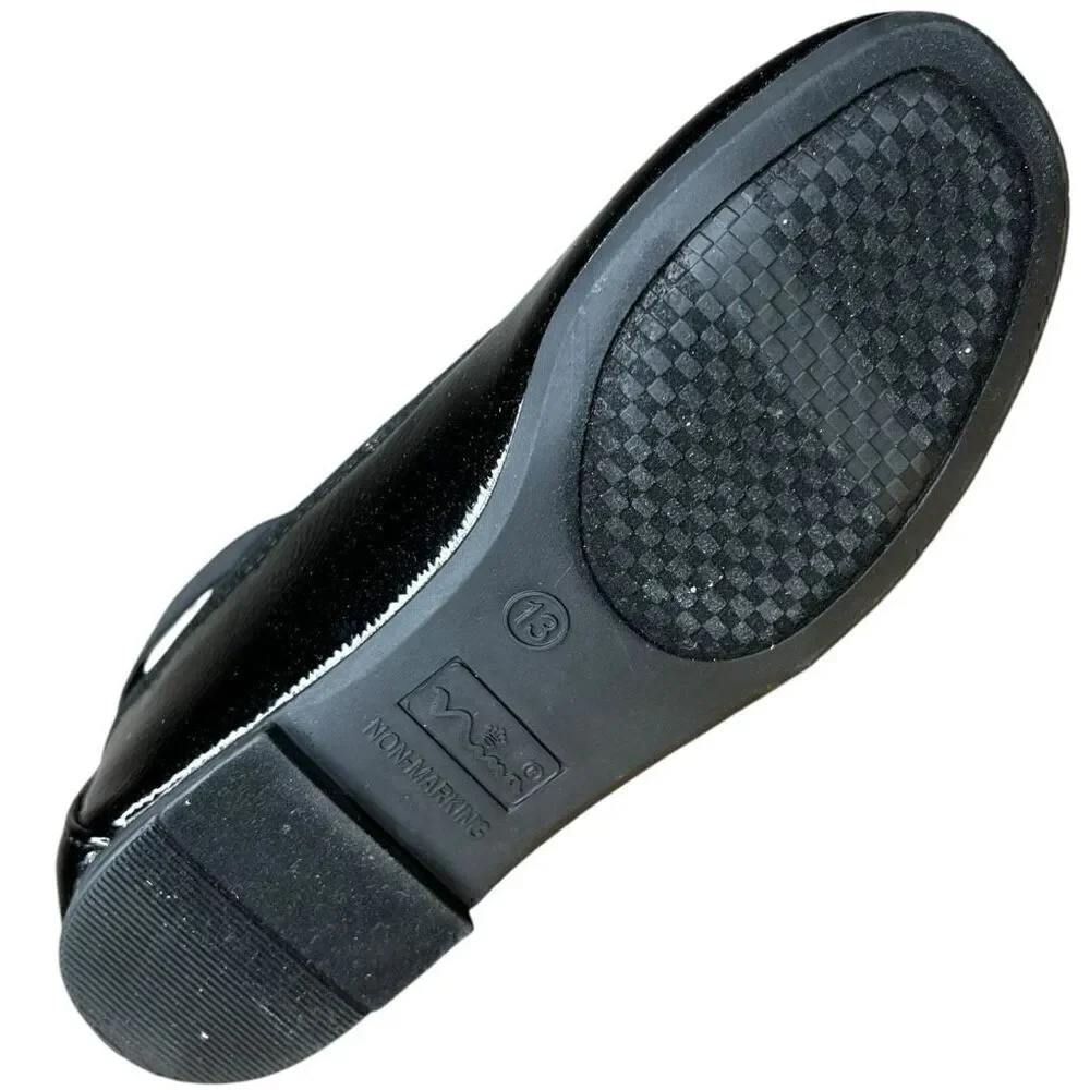 NEW Nina Little Girls Marissa Black Flat 11